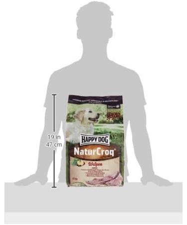 Happy Dog Naturcroq Puppy Dry Puppy Food 4 kg - Buy Online on GoSupps.com