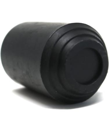 fiXte 22mm Black Rubber End Ferrule for Walking Stick Cane Crutch Hiking Pole (4 Pack) - Buy Online on GoSupps.com