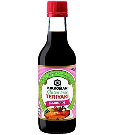 Kikkoman Gluten-Free Teriyaki Marinade Sauce 250ml - Authentic Flavor for Healthy Cooking - Global Shipping Available - Buy Online on GoSupps.com