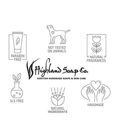 The Highland Soap Company Organic Handmade Lemongrass & Ginger Soap 5.3oz - Buy Online on GoSupps.com