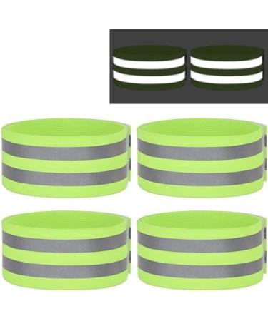 Dealkits Reflector Band & Tapes Set - Self-Adhesive Safety Armbands for Bicycling Jogging & Hiking - Green Reflector Strips for Adults & Kids - Buy Online on GoSupps.com