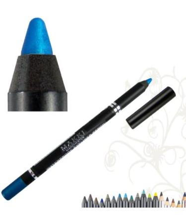 Metallic Electric Blue Waterproof Eyeliner - Shade 08 | Long Stay & Smudge-Proof - Buy Online on GoSupps.com