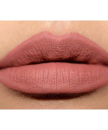 MAC Retro Matte Liquid Lip Colour in Burnt Spice - Creamy Dirty Rose | Long-lasting Lipstick - Buy Online on GoSupps.com