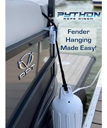 Python Pontoon Boat Fender Hanger - Securely Hang Fenders for Ultimate Protection - Buy Online on GoSupps.com