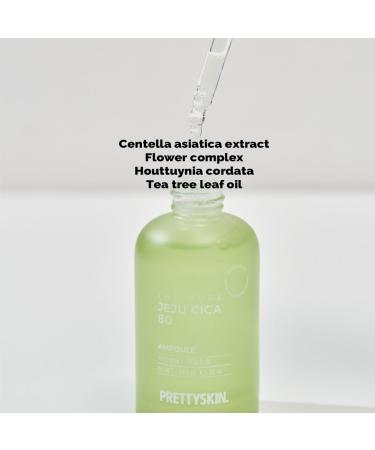 Buy PS.PRETTYSKIN Pure Jeju Cica Ampoule 80% - Soothing Revitalizing & Hypoallergenic Skin Care | International Shipping Available - Buy Online on GoSupps.com
