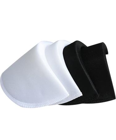 Thickness 2 cm / 0.78 INCH Foam Shoulder Pads Set Polyester Pad for Women Men Teens Sewing Accessories Clothes Set-in Shoulder Pads White and Black 2 Pairs - Buy Online on GoSupps.com
