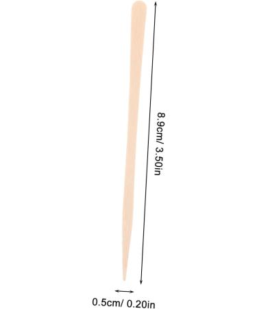 Mikinona 100th Waxing Sticks - Premium Wooden Hair Wax Bars for Body & Nasal Growth | Irregular Applicator for Effortless Waxing - Buy Online on GoSupps.com