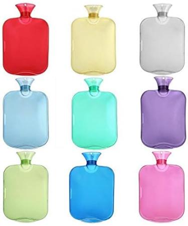Maies 2L Durable Hot Water Bottle | Safe & Thick Heat Pocket for Winter Comfort | Clear Water Handwarmer - Buy Online on GoSupps.com