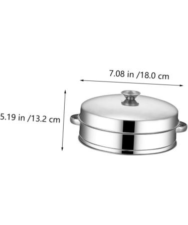 Alipis 1 Set Steamer Stainless Steel Cookware Dumpling Stainless Steel Steam Basket Vegetable Accessories - Buy Online on GoSupps.com