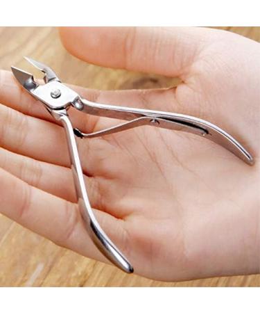 PSGS Cuticle Nipper Manicure Nail Clipper Cutter Trimmer Manicure Nail Tool Coupe Ongles Professionnelle (Color : Silver) - Buy Online on GoSupps.com