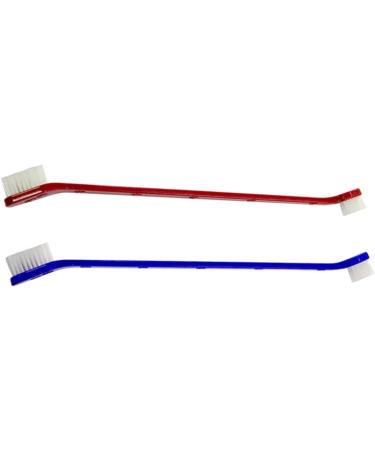 FOMIYES 2pcs set Sided Dogs Double and with Bristles Canine Cats Super for Dog Handles 1 count (Pack of 1) As Shown - Buy Online on GoSupps.com