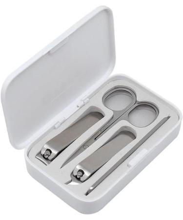 Oblique Flat Nail Clipper Set Manicure Trimmer Stainless Steel Toenail Cutter Portable Nail Repair Scissors Kit (Color : C02) - Buy Online on GoSupps.com