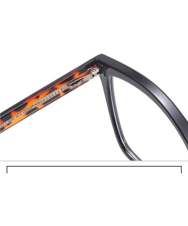 Fuqinqingoz Anti-UV Cat-Eye Reading Glasses for Women | HD Oversized Blue Light Blocking +350 C2 - Buy Online on GoSupps.com