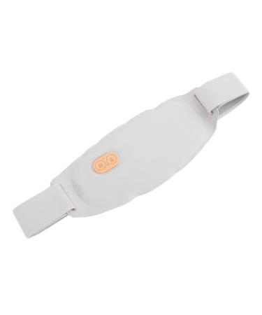 Socobeta Graphen infrared rapid heating belt with 5 massage modes permanent temperature lock portable design to relieve back pain in menstruation