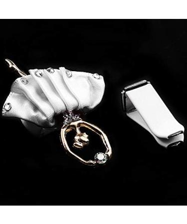Guvkeug Automotive Diamond Ballet girl air conditioning outlet Perfume folder white - Buy Online on GoSupps.com
