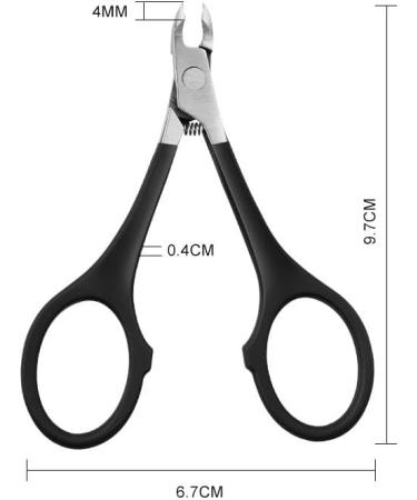 Stainless Steel Dead Skin Trimming Tool Manicure Nail Scissors Special Barbed Dead Skin Scissors Stainless Steel Manicure Trimming Tools (Color : As Shown Size : Silver) Silver As Shown - Buy Online on GoSupps.com
