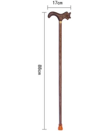 Wooden Walking Sticks Mahogany Faucet Solid Wood Old Man Slip Wooden Cane Elderly Cane Wooden Walking Stick Walker Chicken Wing Wood Elderly Gift Walking Stick 88cm/92cm*17cm Mobility Aid fo - Buy Online on GoSupps.com