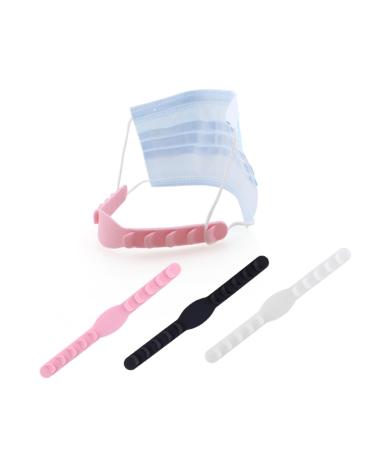 Gatuida deliveries 5st face hearing protection for masks hooks for rear ear mask flexible hook glasses accessories clothes rack ear cable extension hooks Child ordinary adjustment belt 19.9x1.2cm