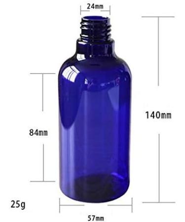 2 Pieces 250ml 9oz Refillable Empty Plastic Spray Perfume Bottle Jars Containers with Cap Makeup Cosmetic Atomizer Bottle Leak Proof Portable Travel Accessories (Green) - Buy Online on GoSupps.com