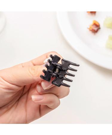50pcs Mini Hair Claw Clips Set in Candy Colors with Transparent Box - Small Acrylic Jaw Clips for Women and Girls - Buy Online on GoSupps.com