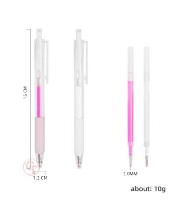 Buy Pink Microblading Marker Pen for Permanent Makeup | Eyebrow Mapping Stencil with 2 Refills - International Shipping Available - Buy Online on GoSupps.com