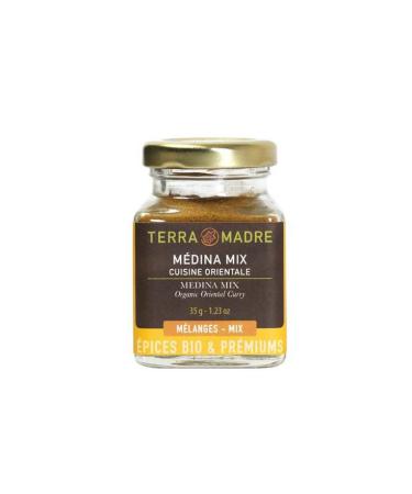 TERRA MADRE Mélange d'épices pour tajines Medina Mix bio 35g - INDE