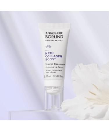 Annemarie B rlind Natucollages Boost Volume Lip Serum (15ml) - Vegan Collagen & White Lupine for Moisture & Lip Repair - Buy Online on GoSupps.com