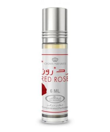 Al-Rehab Red Rose Concentrated Perfume Oil 0.2 Ounce / 6ml 0.2 Fl Oz (Pack of 1)