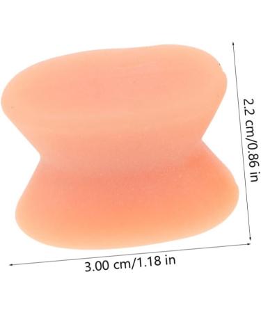 Healvian 8pcs Toe Separator Nursing Clip Board Set - Silicone Gel Pedicure Tools for Feet - Hallux Valgus Orthotics - Brown Sebs - Buy Online on GoSupps.com