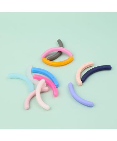 AUklOPVZZ 10pieces Curved Eyelash Curler Refills Reusable and Made with Silica Gel Eyelash Curler Replacement Refill Pads White - Buy Online on GoSupps.com