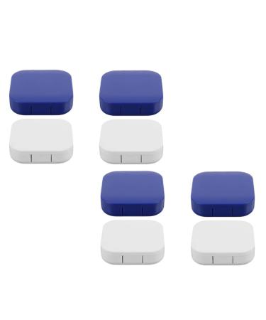 Lurrose 8 sentences Colored contact lenses contact lens applicator eyelash tweezers contact lenses insert storage of contact lenses portable contact container Abs case travel