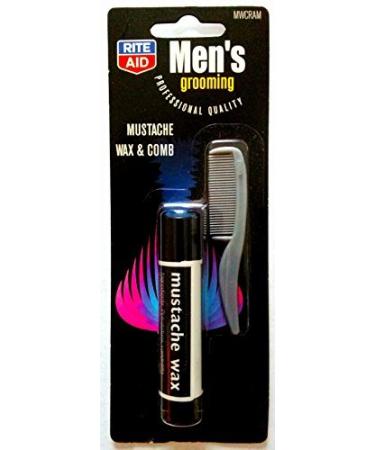 Rite Aid Men's Grooming Mustache Wax & Comb