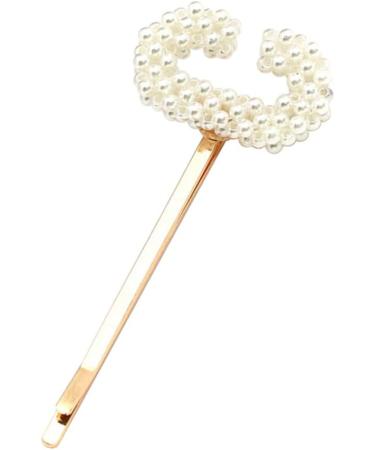 FRCOLOR 1PC pearl alligator clips bling geometric hair accessories fashion hair clips hair side clips women snap barrette hair slide hair accessories for women modeling girl pin - Buy Online on GoSupps.com