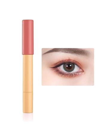 1pc Waterproof High Gloss Pearl Eye Makeup Eye Shadow Stick Shadow Lasting Makeup Shimmer Silkworm Glitter Eyes Eye Tools (Color : 03)