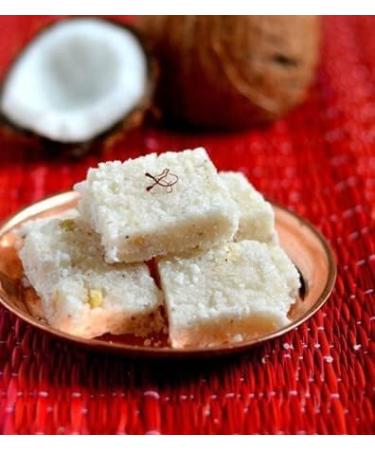 Rakhi Diwali Special (Coconut Barfi 400g) Mithai Gift Hamper for Brother Sister Delicious Indian Traditional Sweets Best Gift For All Occasions Tasty Treat For Family & Friends Sold By Kidzbuzz - Buy Online on GoSupps.com