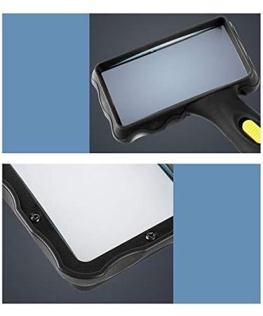 10X Handheld Reading Magnifier Optical Lens with LED Lights for Reading Newspapers Office School Home Electronics Inspection Stamp Collection Good Times - Buy Online on GoSupps.com