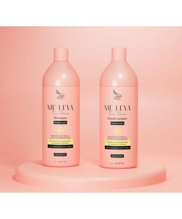 Portier Zap Me Leva Com Você Protein Moisturizing Beauty - 2x1L