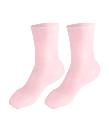 Calluses Moisturizing Socks Aloe Reusable Soft Gel Long Silicone ugh Skin Dry(S)