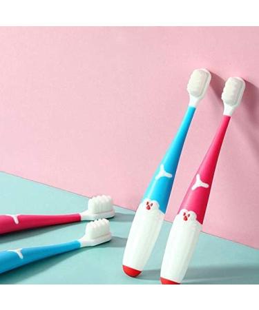 SUICRA Cartoon Soft Toothbrush - 10 000 Bristle Blue Toothbrush for Kids | International Shipping - Buy Online on GoSupps.com