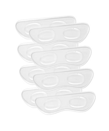 NOLITOY 4 Pairs Comfortable Heel Stickers Decompression Tight Hold Adhesive Heel Liners Adhesive Heel Cushions Shoe Inserts Heel Inserts for Women Heel Grips Mens Shoes Outdoor Heel Pads