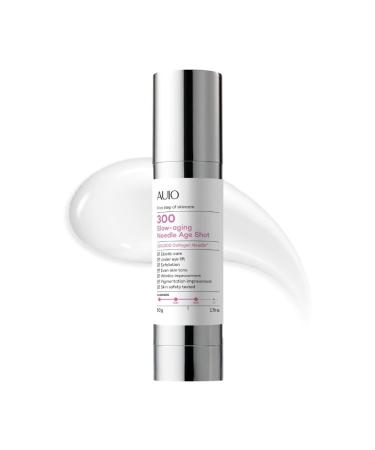 AUIO Age Shot 300 Essence | Collagen Niacinamide | Slow Aging Ampoule Elastic care Wrinkle Improvement | Daily Face Essence Serum for All Skin Types 1.76 Fl Oz