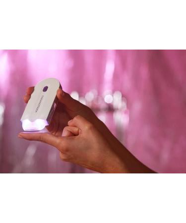 Rechargeable Laser Hair Removal Epilator for Women - Pain-Free, Instant Results with Sensor-Light Technology - White Medium Box - Buy Online on GoSupps.com