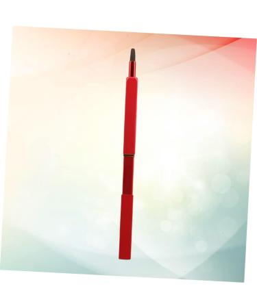 DRESSOOS Makeup Brush Tool Makeup Lip Brush Lip Brush Applicator Makeup Tool Kit Lipstick Applicator Portable Lip Brush Lipstick Brush Cosmetics Lip Brush Travel Toolkit Make up 9.3*1cm Red - Buy Online on GoSupps.com