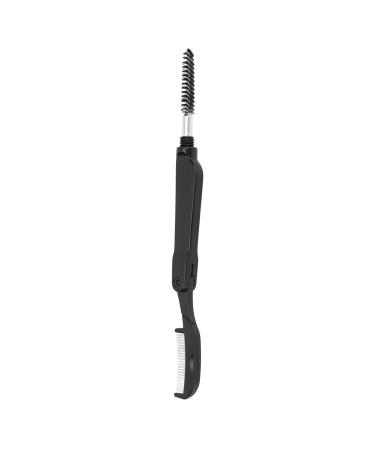 Folding Eyebrow Brush & Comb - Dual Sided Lash Separator & Brow Grooming Tool | Double Ended Eyelash Brush for Perfect Makeup - Buy Online on GoSupps.com