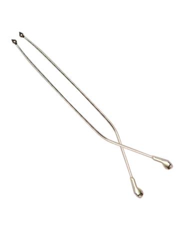 Munani glasses arm leg glass replacement arm of glasses glasses spectacle replacement accessories 1 pair of metal glasses frame frame hinge linvel bend silver