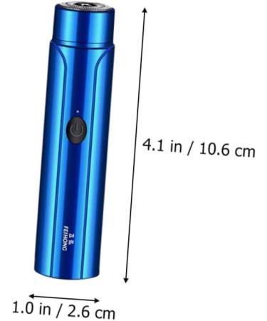 Balacoo Electric Shaver Set - 4 Travel Shavers Rechargeable Compact Design Blue - Perfect for Beard Grooming - Buy Online on GoSupps.com