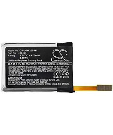 Afshan 670mAh/3.8V BL-S4 Battery Replacement for LG W200 Watch Urbane LTE - International Shipping Available - Buy Online on GoSupps.com
