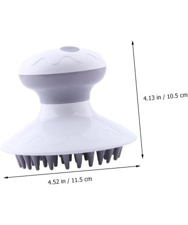 Beaupretty 3-Pack Electric Shampoo Brush Head Scrubber - Silicone Scalp Massage Brush for Hair Washing & Relaxation - Buy Online on GoSupps.com