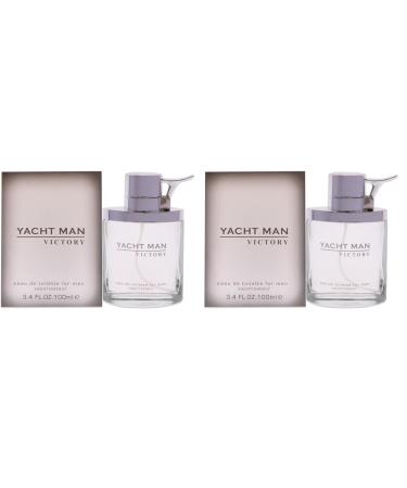 Myrurgia Yacht man victory for men - 3.4 Ounce edt spray 3.4 Ounce (Pack of 2) Modern 3.4 Fl Oz (Pack of 2)