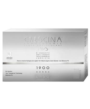 LABO CRESCINA TRANSDERMIC MPS FOLLICULAR ISLANDS COMPLETE GROWTH TREATMENT + ANTI-FALL 1900 Hair Care Women 20 + 20 Vials